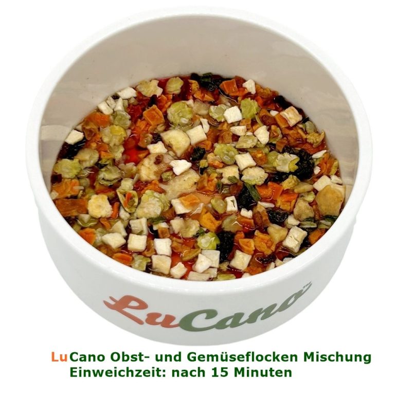 in 15 Minuten sind die Flocken fertig