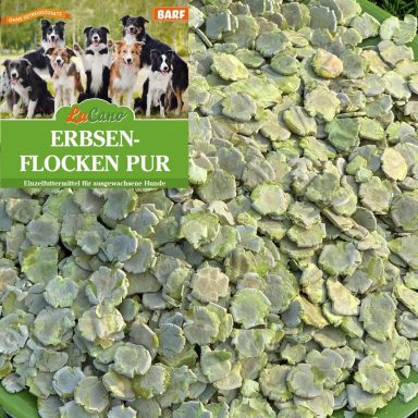 Erbsen pur auch für Hühner